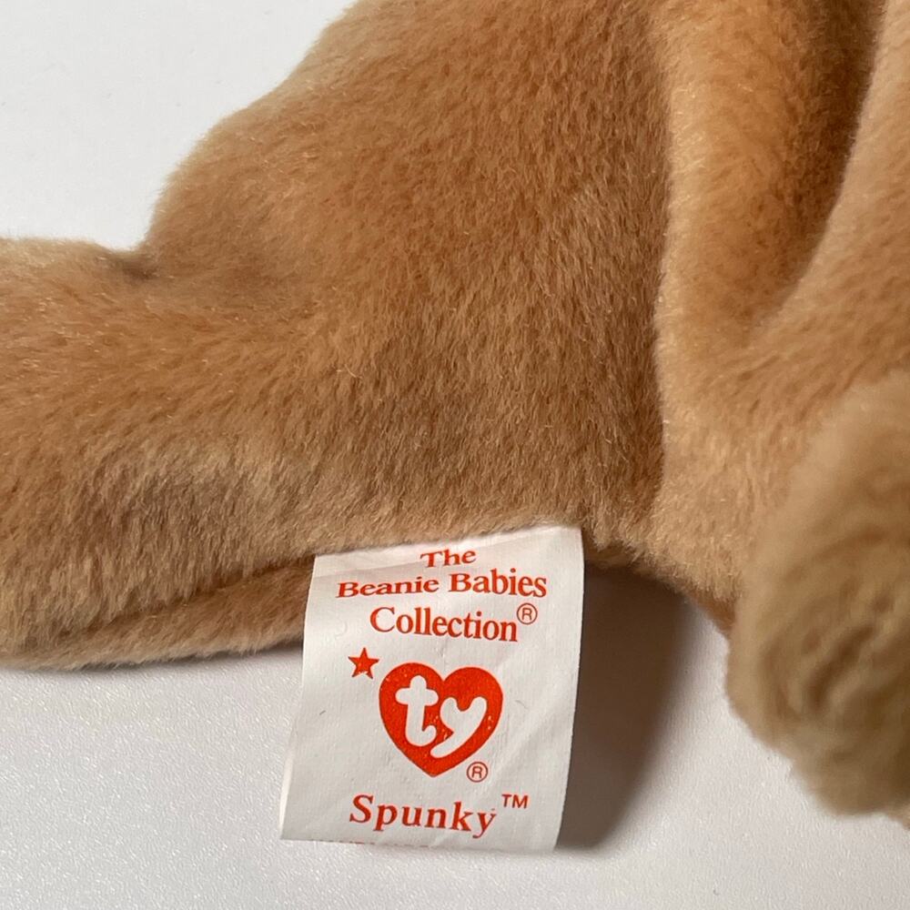 TY Beanie Baby Spunky the Cocker Spaniel 1997 Vintage Collectible - Picture 5 of 6